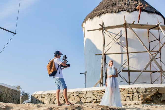 1 Hour Private Photo Session In Mykonos - Panagiotis’s approach to posing and comfort