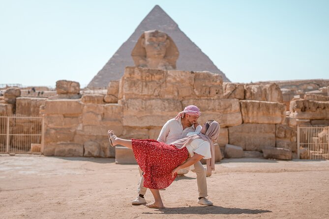 2 hrs Unique Photo session (PhotoShoot) at the Pyramids of Giza - The finished photos and editing allowance