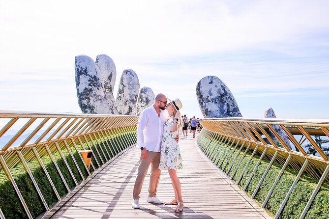 3 Hour Golden Bridge Photoshoot in Ba Na Hills - Why the Golden Bridge works best early