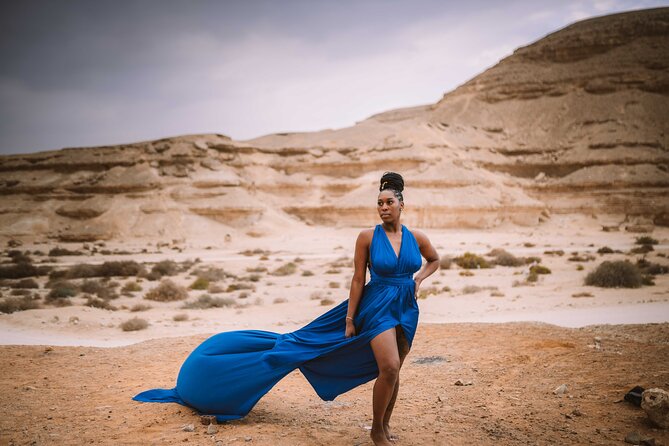 4 Hours Private Photoshoot in Giza with Flying Dress - What the four-hour Giza session is really about