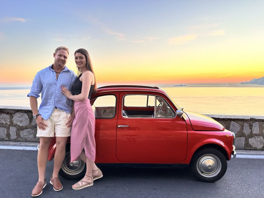 Amalfi Coast: Photo Tour with a Vintage Fiat 500 - Price and value for two people