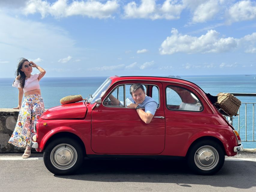 Amalfi Coast: Photo Tour with a Vintage Fiat 500 - Positano: classic views with a busy edge