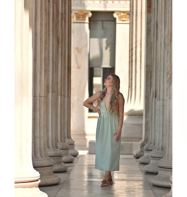 Ancient Greece Photoshoot - The old university and library buildings