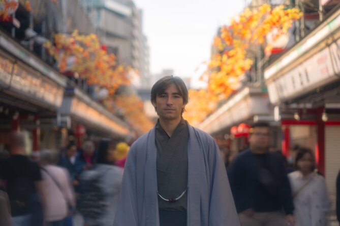 Asakusa Kimono Photography Tour (Private Option Available) - Getting dressed in a kimono or hakama