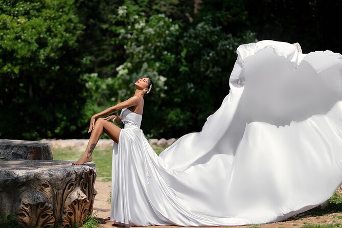 Athens: Flying Dress Photoshoot "Marilyn Package" - Key points to know before booking
