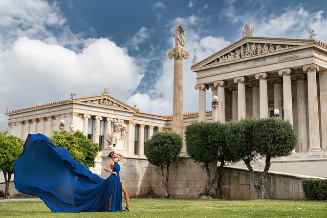 Athens: Flying Dress Photoshoot "Marilyn Package" - What happens during the one-hour session