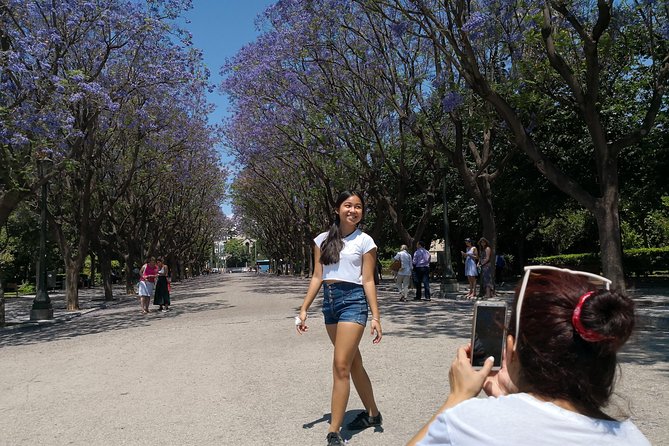 Athens Instagram Photo Tour: Most Instagrammable spots & Hidden gems - Dionysiou Areopagitou and the Acropolis finish