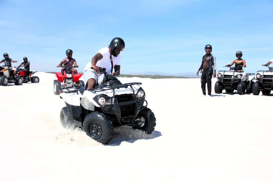 ATLANTIS DUNES-CAPE TOWN: ATV ADVENTURE & PHOTO SESSION - What happens once you reach the bikes