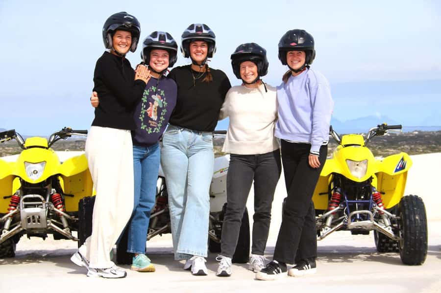 ATLANTIS DUNES-CAPE TOWN: ATV ADVENTURE & PHOTO SESSION - Riding through the Atlantis Dunes