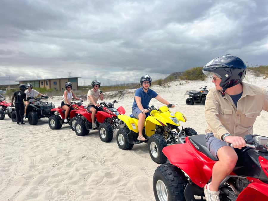 Atlantis Dunes: The best ATV- Quad Bike tour with PHOTOSHOOT - White dunes and a one-hour burst of speed
