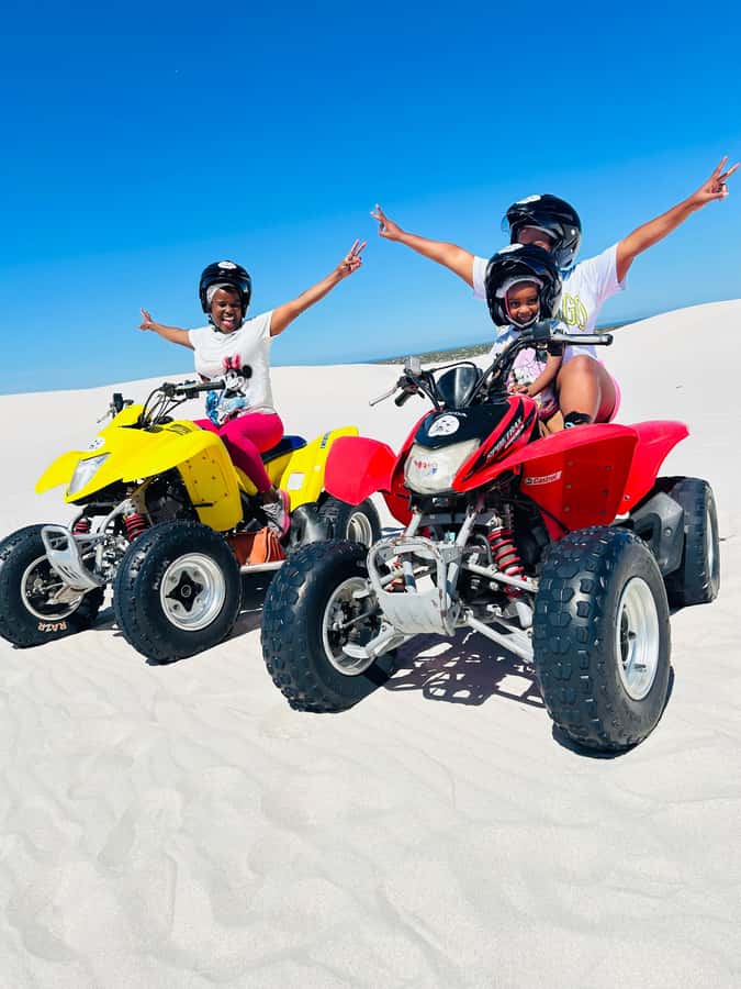 Atlantis Dunes: The best ATV- Quad Bike tour with PHOTOSHOOT - What the ATV route feels like