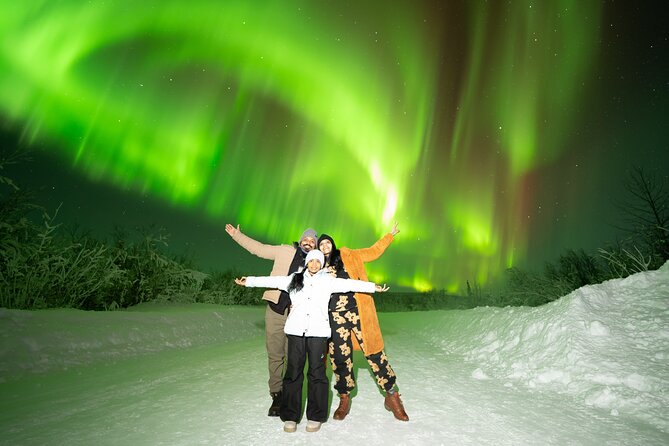 Aurora Chasing Tour With Free Photography Service - Chasing the aurora from Fairbanks after dark