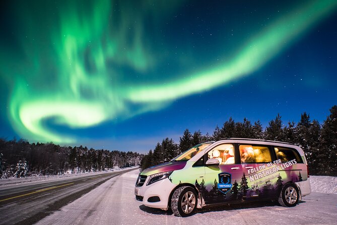 Aurora Photography Tour 3 HOURS - Following the forecast toward Inari