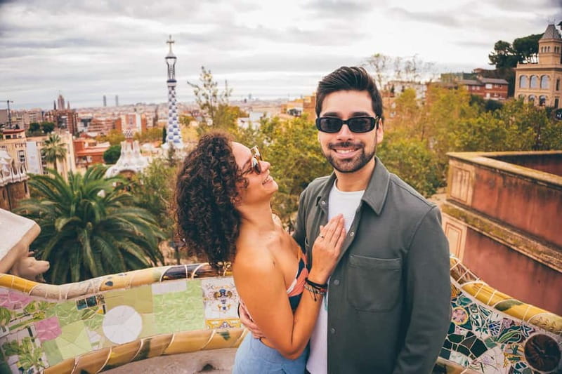 Barcelona: Park Guell Photoshoot - Why Park Guell works so well for family photos