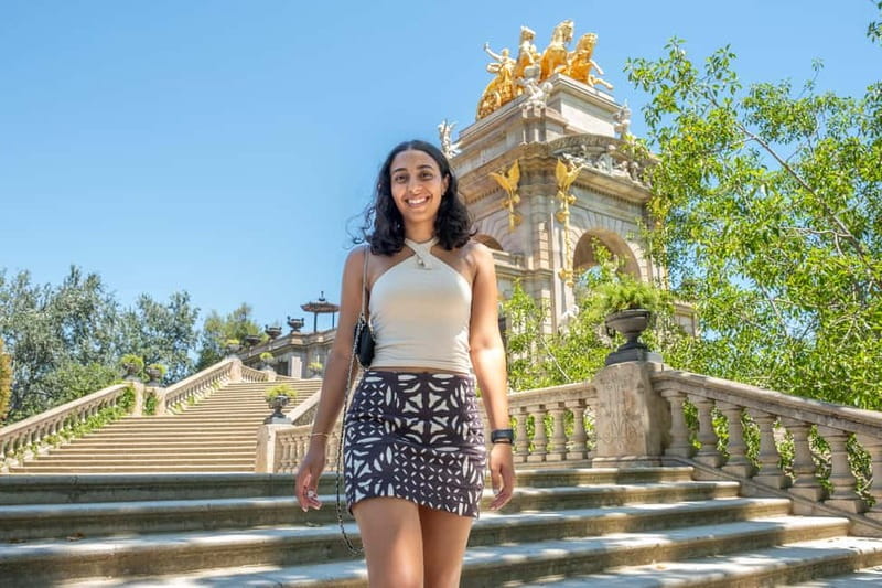 Barcelona: Private Photoshoot in Ciutadella Park with Ami - Timing, weather, and physical demands