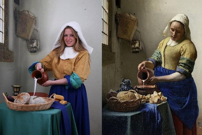 Become a Dutch Art Piece Photo Shoot in Amsterdam - Becoming a Dutch painting in central Amsterdam