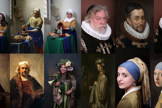 Become a Dutch Art Piece Photo Shoot in Amsterdam - Single Portrait - What to ask before the camera comes out