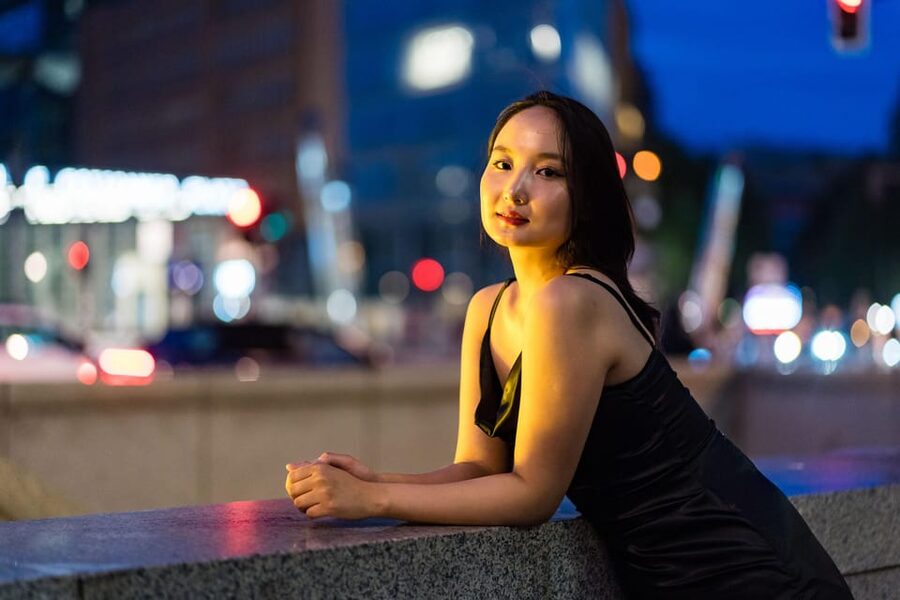 Berlin by Night: Private Photoshoot at Illuminated Cityscape - Meeting at the Polish Institute Berlin