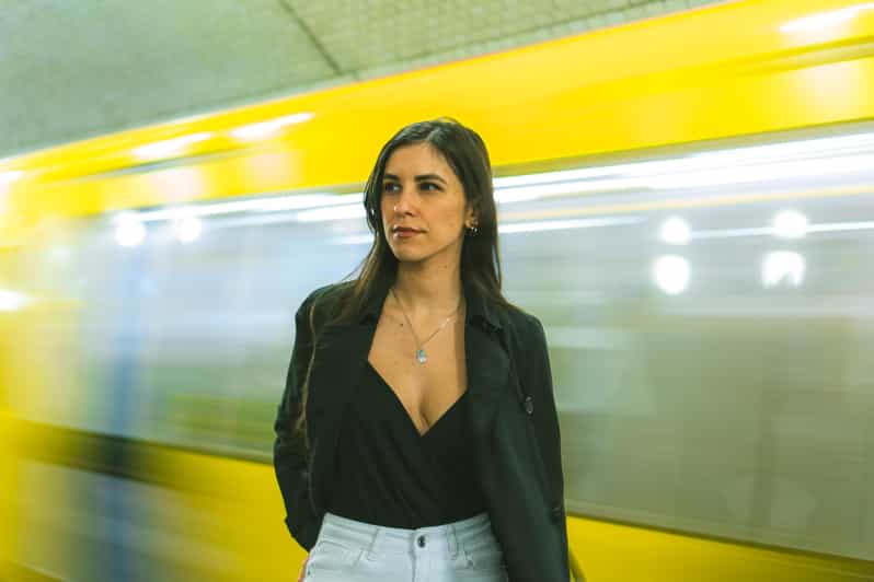 Berlin U Bahn Cinematic Photography Tour - The Station Backdrops Make the Photos Feel Like Berlin