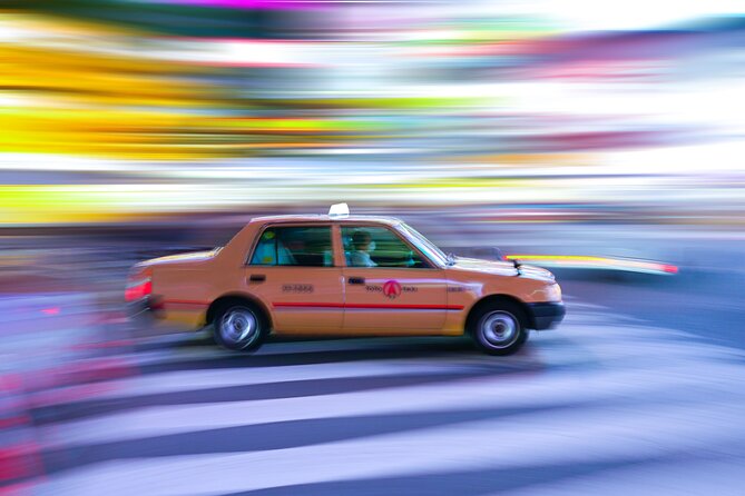 Blade Runner photo workshop in Shibuya with Laurence Bouchard - Practicing panning at the world’s busiest crossing