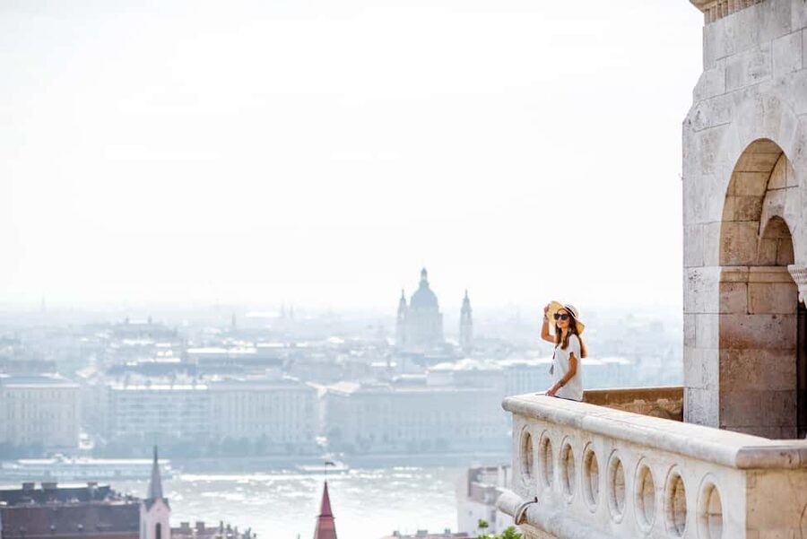 Budapest: Castle Hill Photoshoot with Private Photographer - Fisherman’s Bastion and the Parliament view