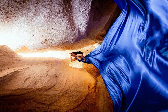 Cappadocia Flying Dress Photoshoot - The early morning tradeoff