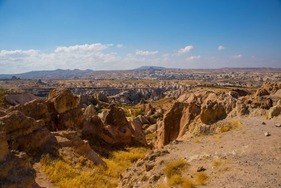 Cappadocia Instagram Tour with Pigeon Valley - Sultan Carpets, lamps, and staged color