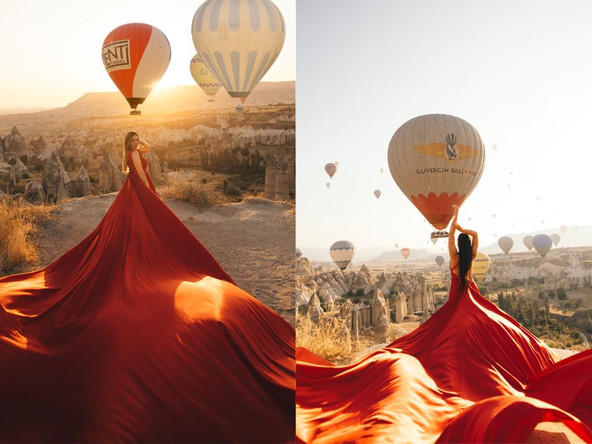 Cappadocia: Photo Shooting With Flying Dresses - Why a flying-dress shoot suits Cappadocia