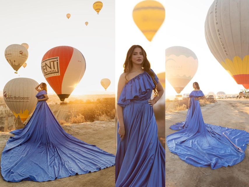 Cappadocia: Photo Shooting With Flying Dresses - What you receive after the shoot