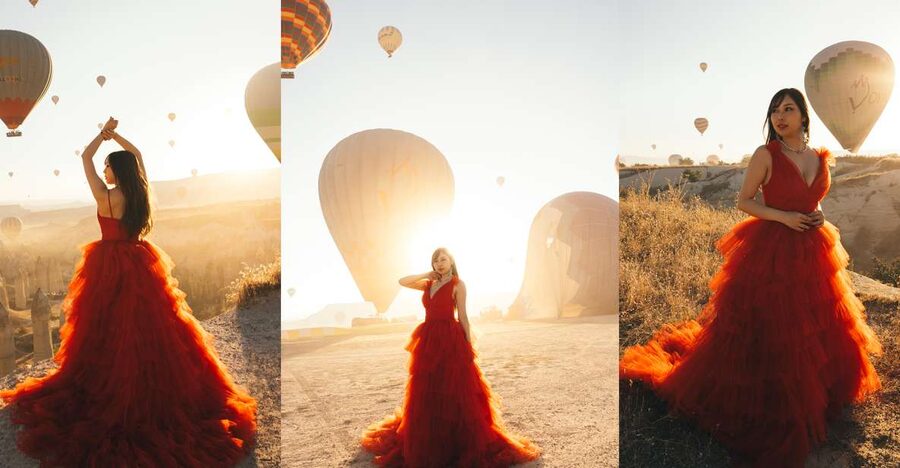 Cappadocia: Photo Shooting With Flying Dresses - The 4:30 a.m. start and dress preparation