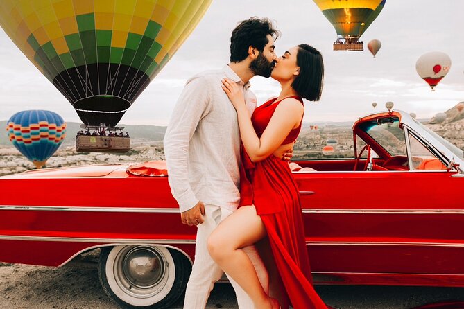 Cappadocia Photoshoot Package (All Included) - The champagne party and the overall mood