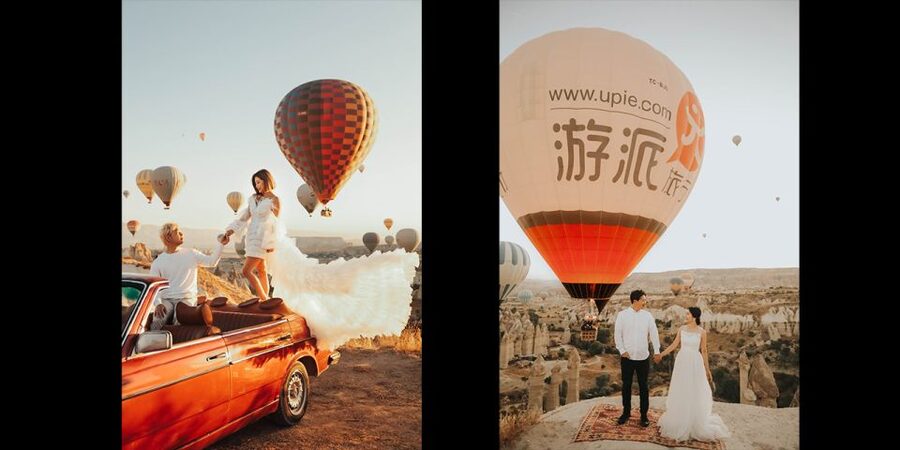 Cappadocia: PhotoShoot with Balloons. Flying Dress included. - Why this Cappadocia photo shoot is different