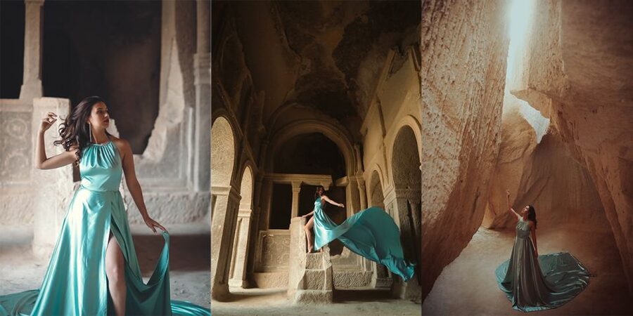 Cappadocia: PhotoShoot with Balloons. Flying Dress included. - The wider route, from Mustafapaşa to Göreme