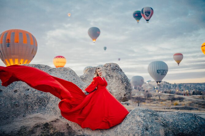 Cappadocia Photoshoot with Flying Dress & Instagram Reels - Love Valley for the widest views