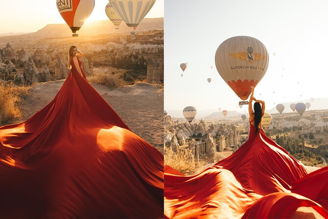 Cappadocia Photoshooting with Flying Dress - Key points to know before booking