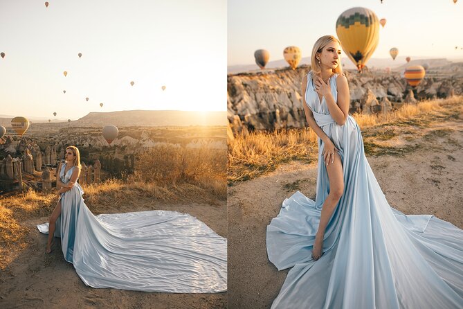 Cappadocia Photoshooting with Flying Dress - What you receive after the session