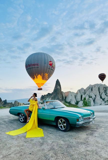 Cappadocia: Private Classic Car Trip with Photoshoot Option - Sunrise, balloons, and the short schedule