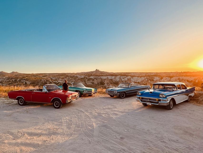 Cappadocia: Private Classic Car Trip with Photoshoot Option - Rose Valley brings softer color and open views