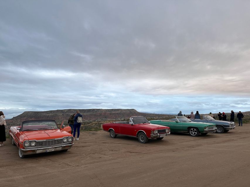 Cappadocia: Private Classic Car Trip with Photoshoot Option - Flying dresses and styling extras