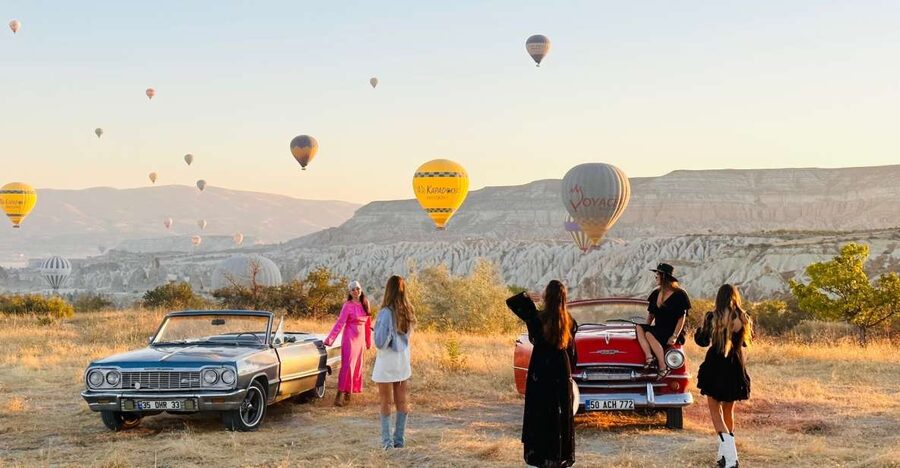 Cappadocia: Private Classic Car Trip with Photoshoot Option - Hotel pickup keeps the morning simple