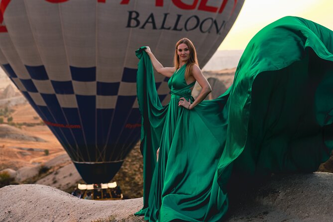 Cappadocia Private Photo Shoot with Flying Dress & Hotel Pickup - The value of the listed $3.54 price