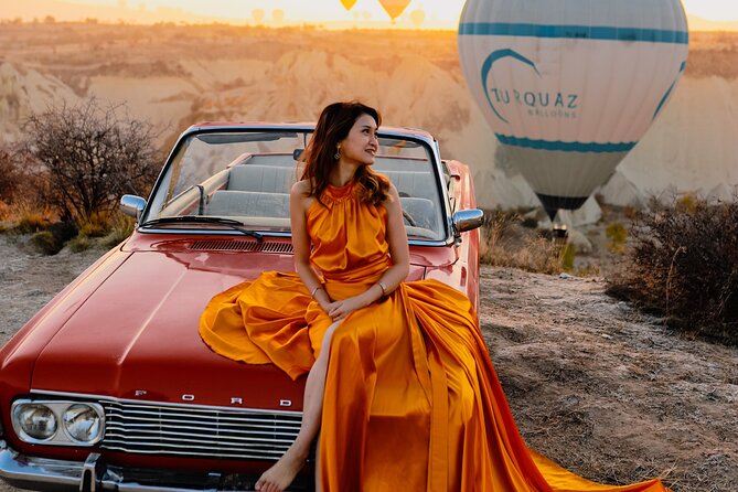 Cappadocia Private Photo Shoot with Flying Dress & Vintage Car - Who should book this experience?