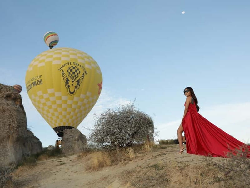 Cappadocia Sunrise or Sunset Photoshoot - Optional styling, cars, and extra costs