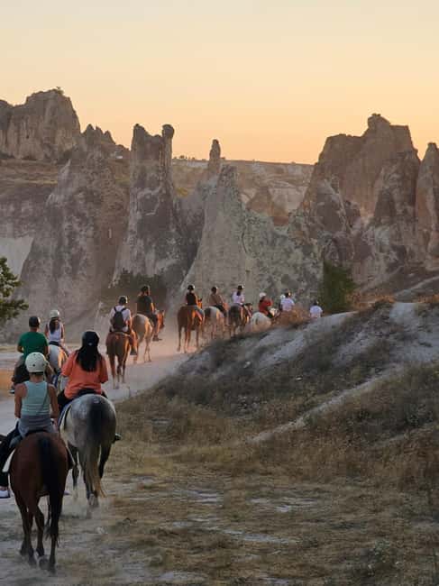 Cappadocia Sunrise & Sunset Horse Tour with Photography - The middle riding section is scenic but unhurried