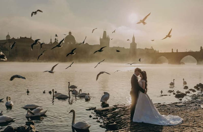 Cinematic Photoshoot Experience in Prague - Starting beside the Old Town Bridge Tower