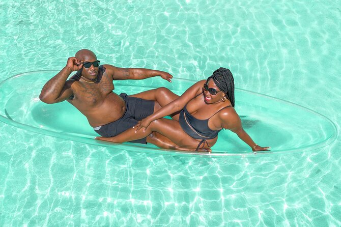 Clear Kayak Beauty Photoshoot Montego Bay Jamaica - Who will get the most from this experience