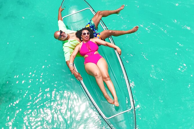 Clear Kayak Drone Photoshoot - The snorkeling tour note and what it means