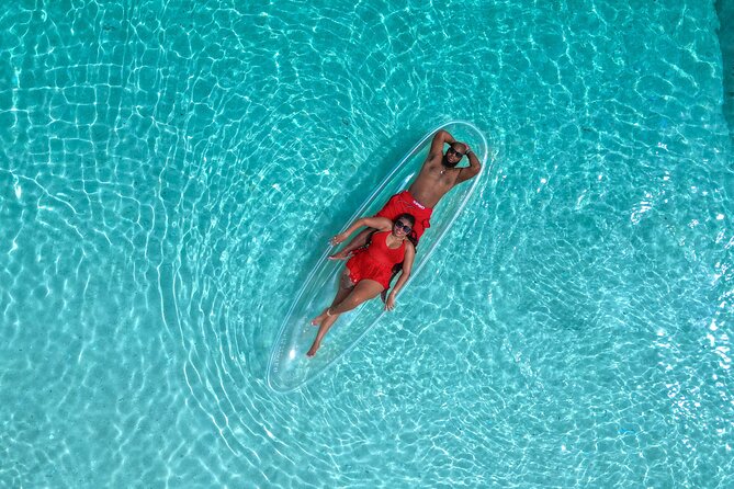 Clear Kayak Drone Photoshoot in Nassau Bahamas - Photo delivery: the part to watch closely
