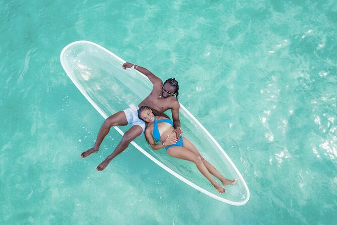 Clear Kayak PhotoShoot Punta Cana - Floating above Los Corales Beach