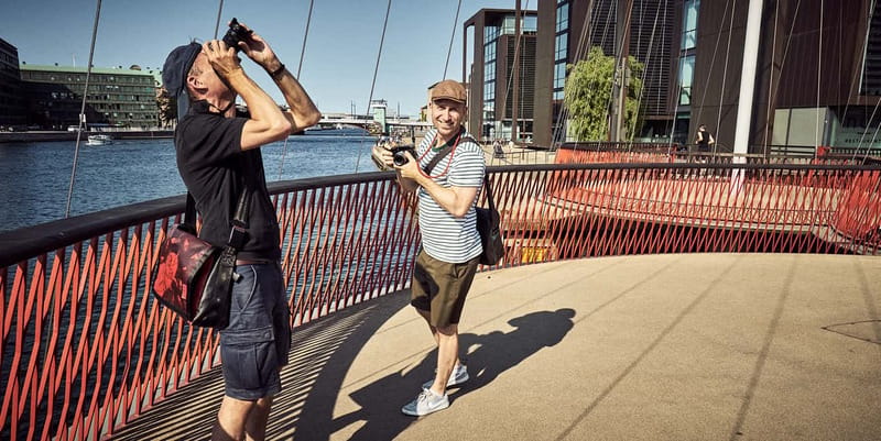 Copenhagen: Private 3-Hour Hidden Gems Photography Tour - Climbing Church of Our Saviour